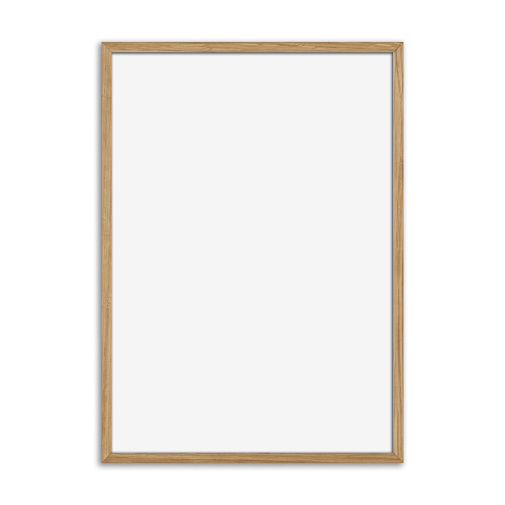 Massiv egetræ ramme 30x42 cm