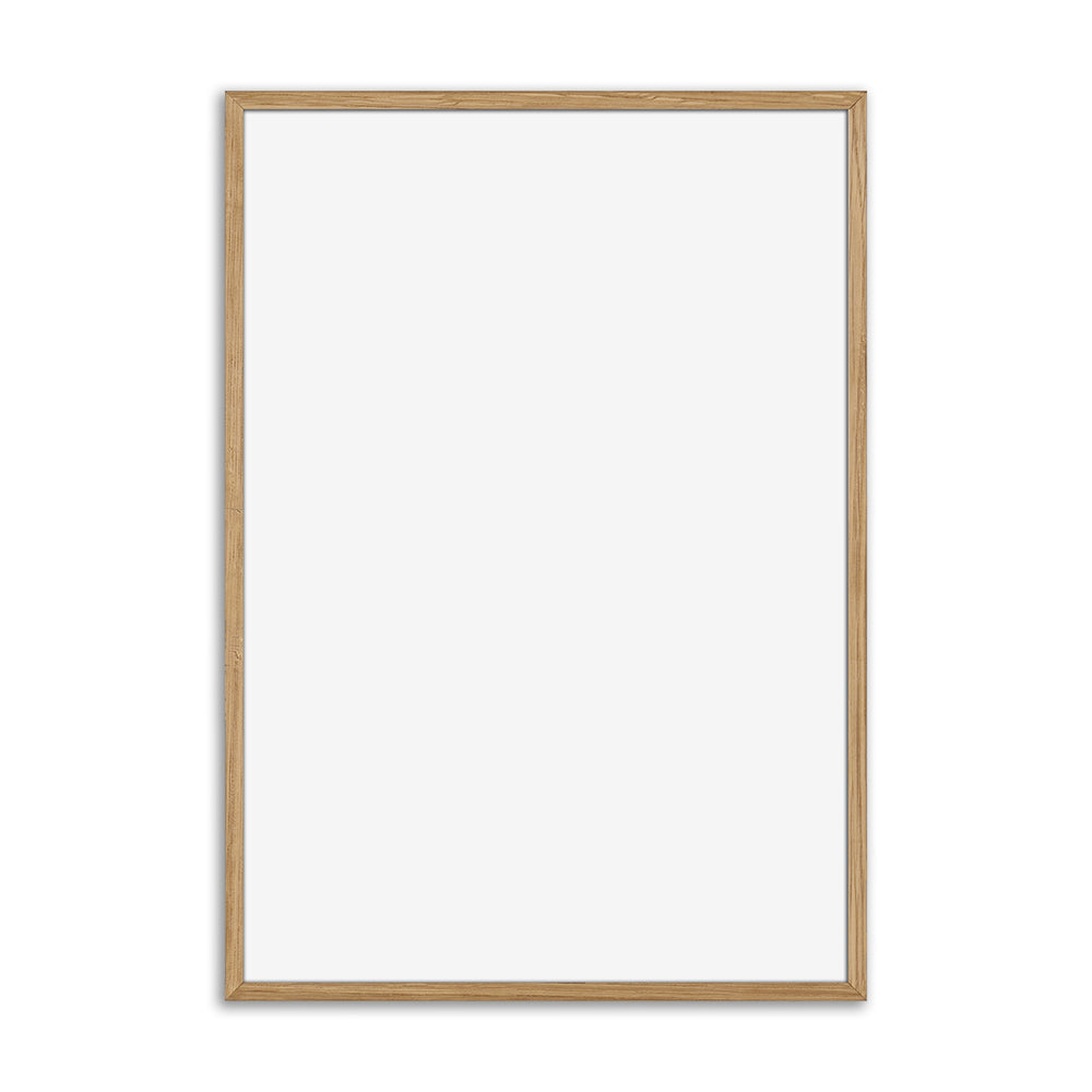 Massiv egetræ ramme 70x100cm